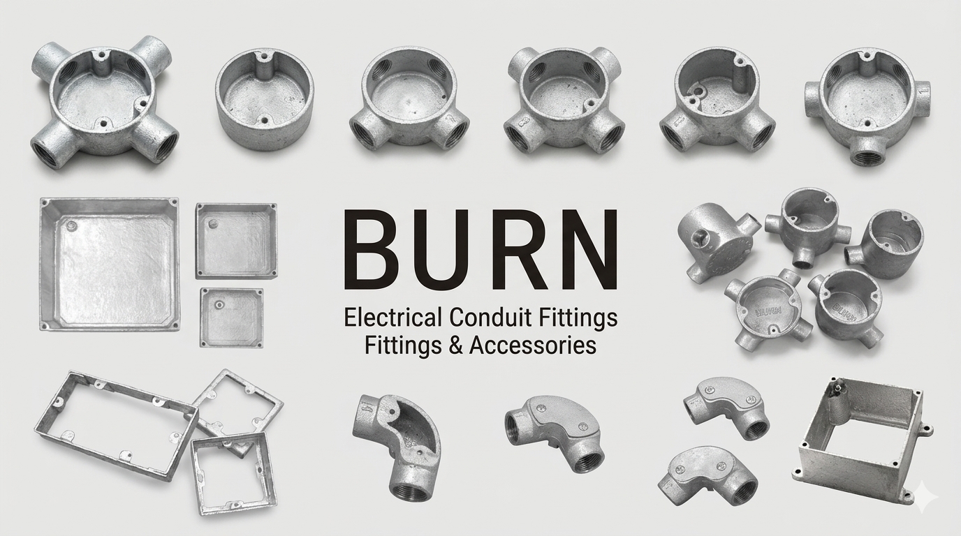 BURN Electrical Conduit Fittings and Accessories